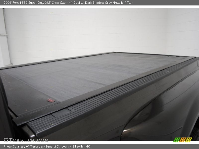 Dark Shadow Grey Metallic / Tan 2006 Ford F350 Super Duty XLT Crew Cab 4x4 Dually