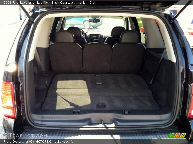 Black Clearcoat / Midnight Grey 2002 Ford Explorer Limited 4x4