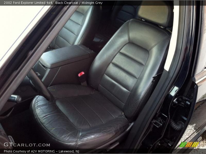 Black Clearcoat / Midnight Grey 2002 Ford Explorer Limited 4x4