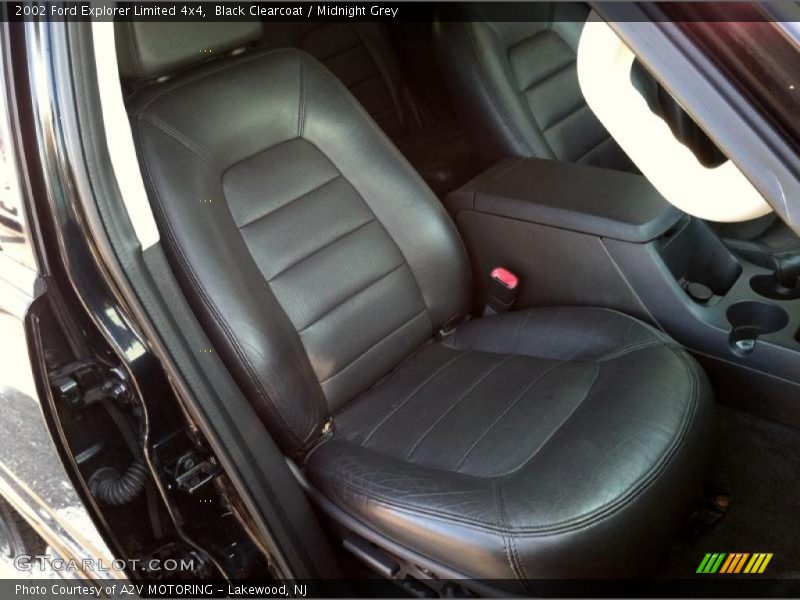 Black Clearcoat / Midnight Grey 2002 Ford Explorer Limited 4x4