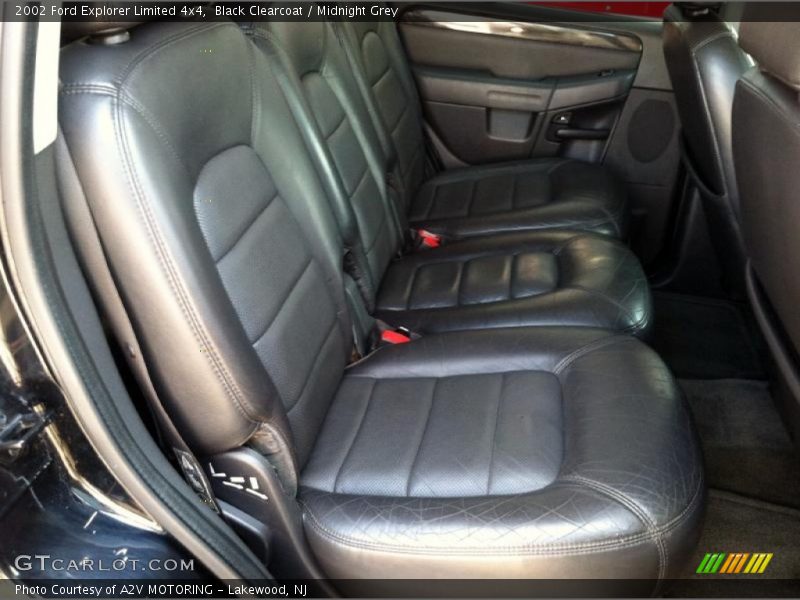 Black Clearcoat / Midnight Grey 2002 Ford Explorer Limited 4x4