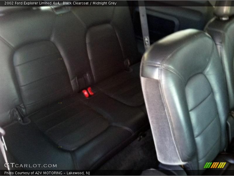 Black Clearcoat / Midnight Grey 2002 Ford Explorer Limited 4x4