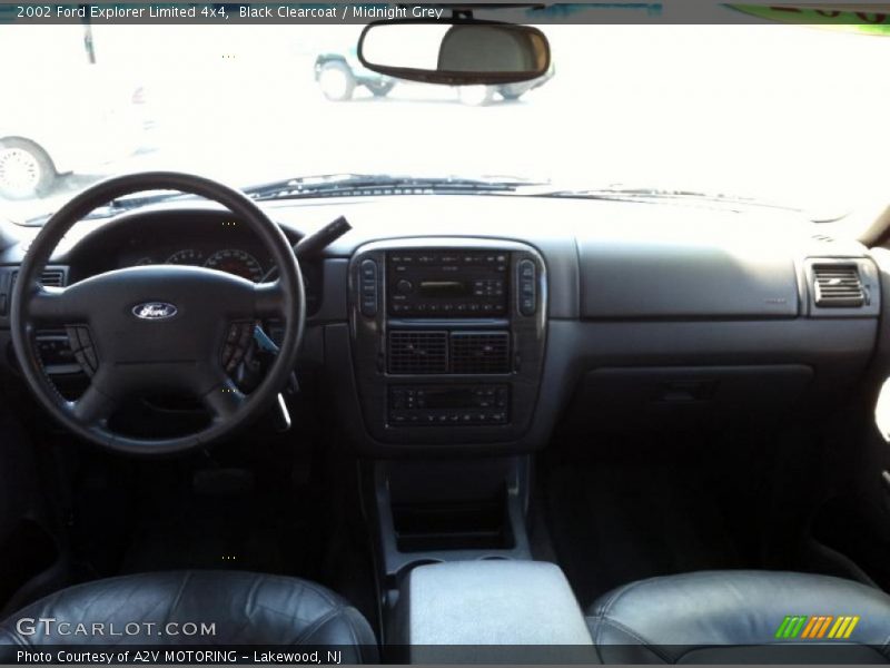 Black Clearcoat / Midnight Grey 2002 Ford Explorer Limited 4x4