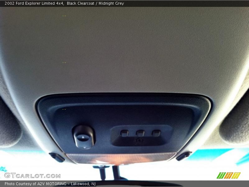 Black Clearcoat / Midnight Grey 2002 Ford Explorer Limited 4x4