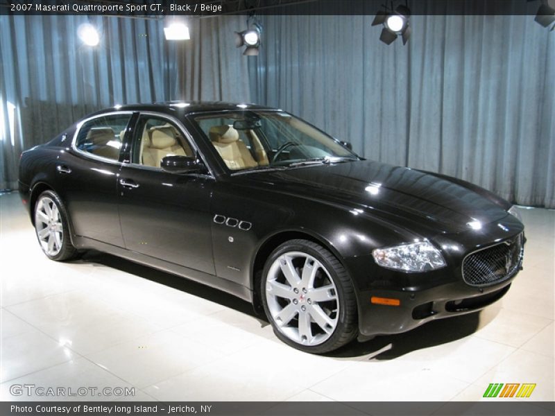 Black / Beige 2007 Maserati Quattroporte Sport GT