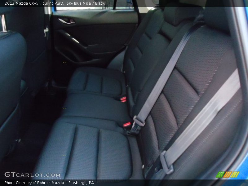 Sky Blue Mica / Black 2013 Mazda CX-5 Touring AWD