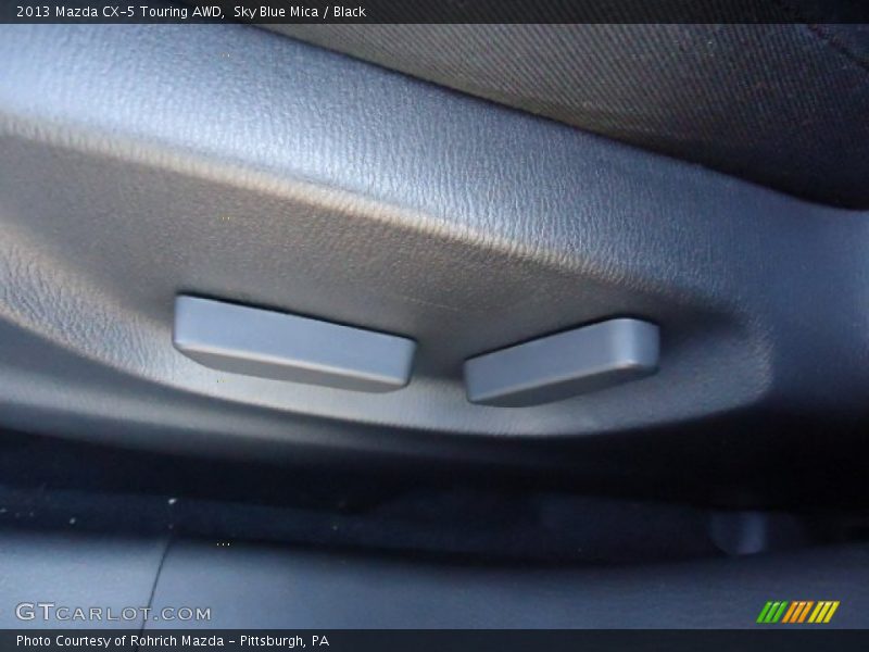 Sky Blue Mica / Black 2013 Mazda CX-5 Touring AWD