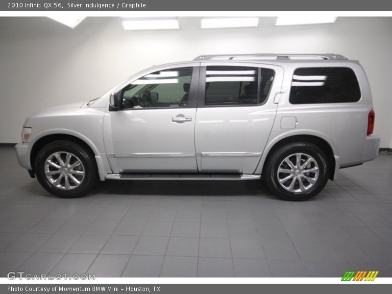 Silver Indulgence / Graphite 2010 Infiniti QX 56