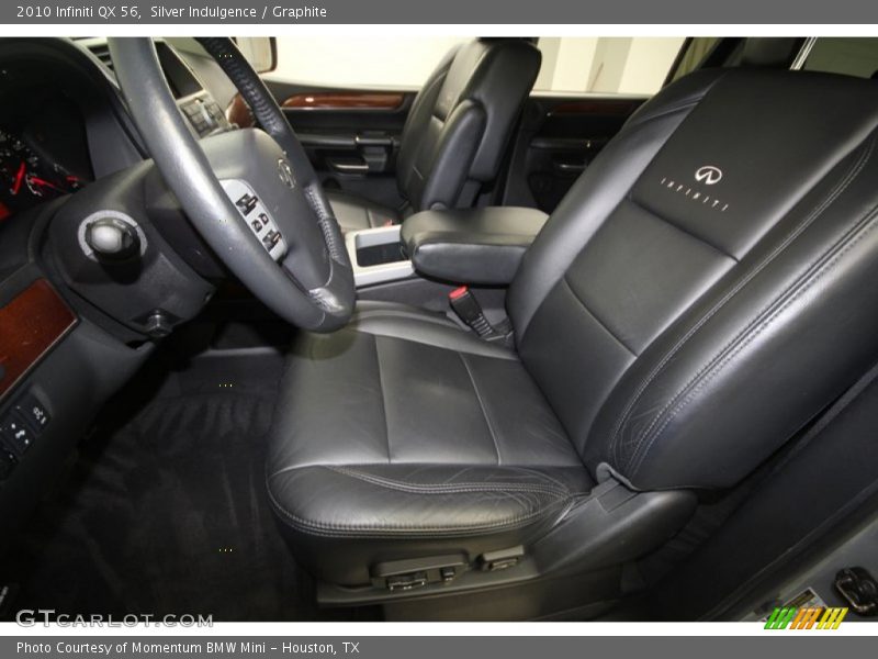 Silver Indulgence / Graphite 2010 Infiniti QX 56