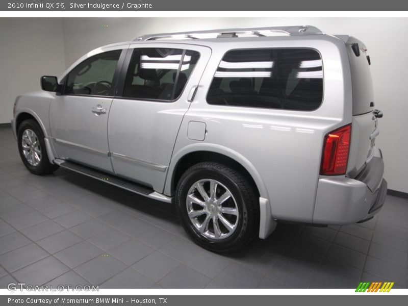 Silver Indulgence / Graphite 2010 Infiniti QX 56