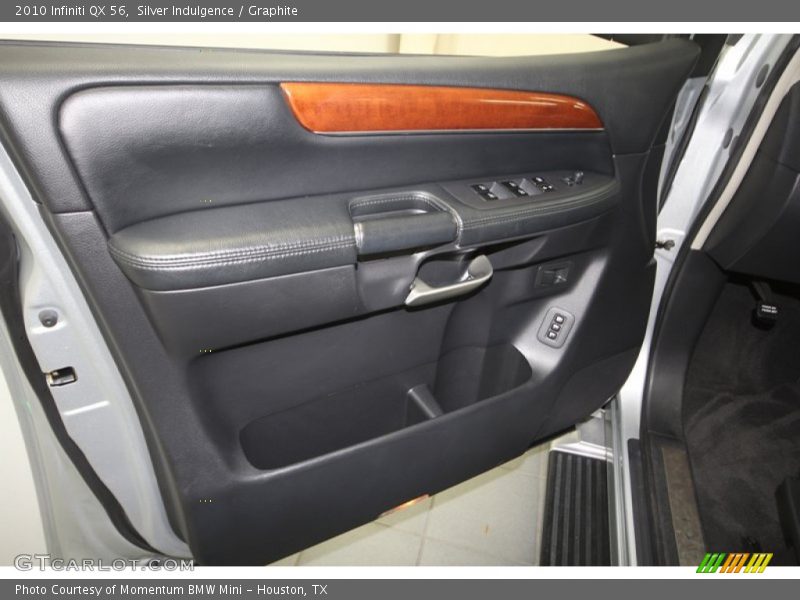 Silver Indulgence / Graphite 2010 Infiniti QX 56
