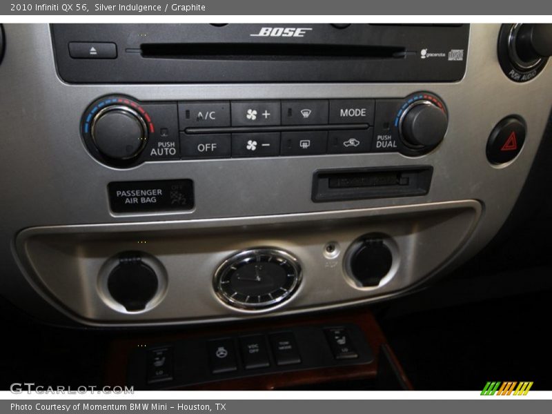 Silver Indulgence / Graphite 2010 Infiniti QX 56