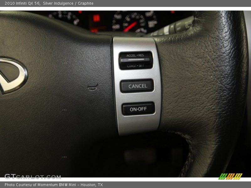 Silver Indulgence / Graphite 2010 Infiniti QX 56