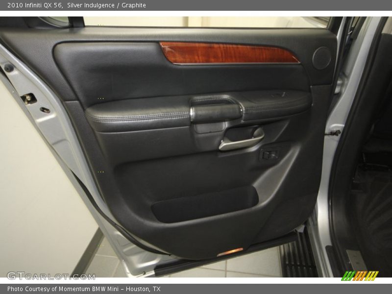 Silver Indulgence / Graphite 2010 Infiniti QX 56