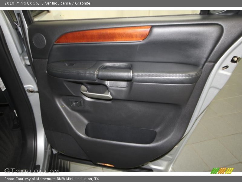 Silver Indulgence / Graphite 2010 Infiniti QX 56