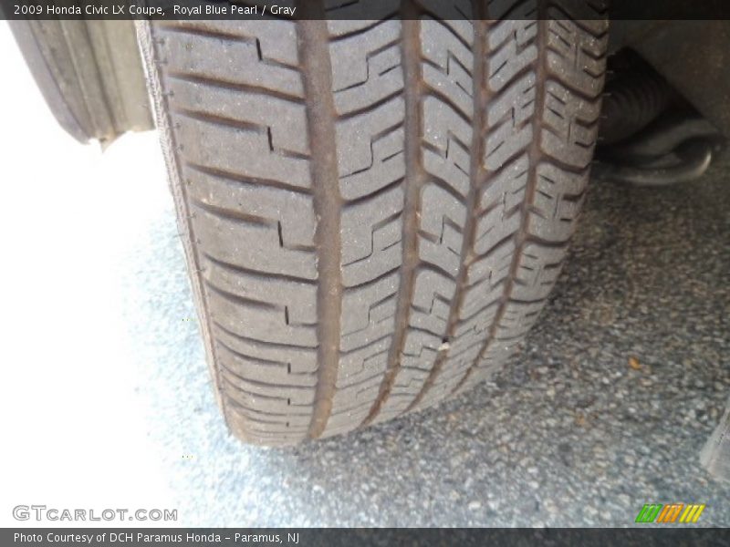 Royal Blue Pearl / Gray 2009 Honda Civic LX Coupe