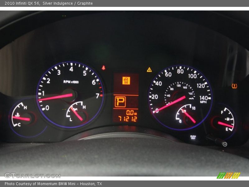 Silver Indulgence / Graphite 2010 Infiniti QX 56
