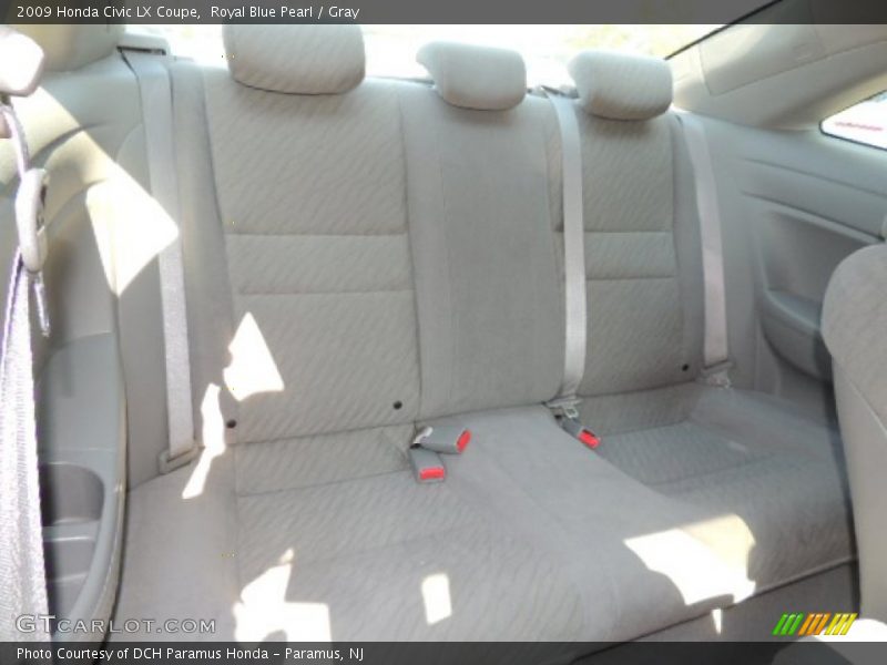 Royal Blue Pearl / Gray 2009 Honda Civic LX Coupe