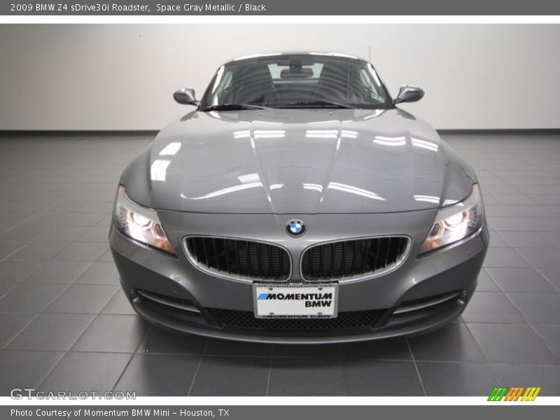 Space Gray Metallic / Black 2009 BMW Z4 sDrive30i Roadster