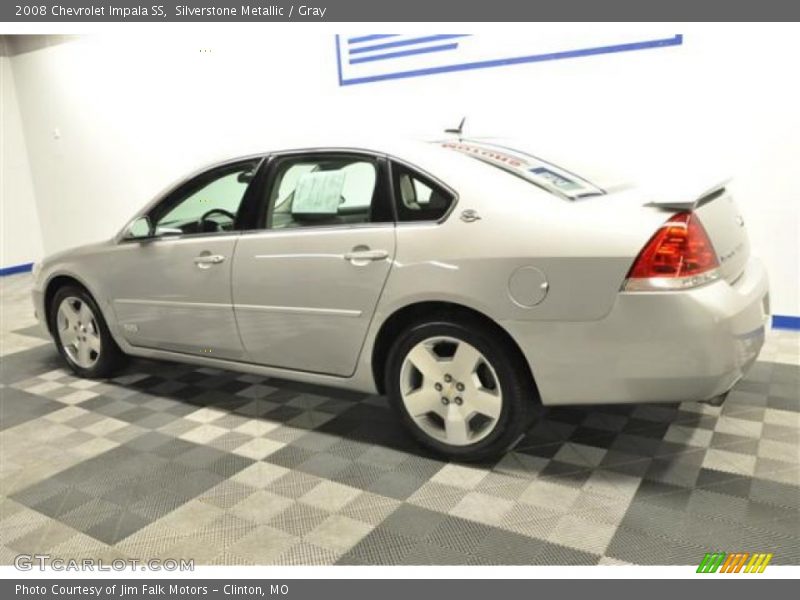 Silverstone Metallic / Gray 2008 Chevrolet Impala SS