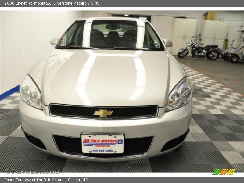 Silverstone Metallic / Gray 2008 Chevrolet Impala SS