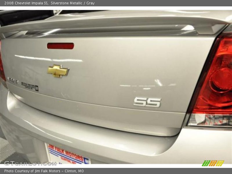 Silverstone Metallic / Gray 2008 Chevrolet Impala SS
