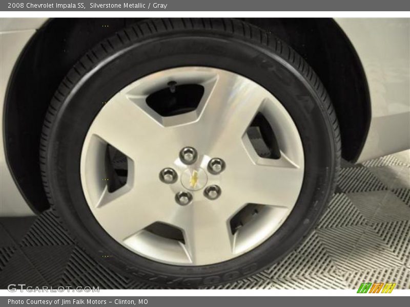 Silverstone Metallic / Gray 2008 Chevrolet Impala SS