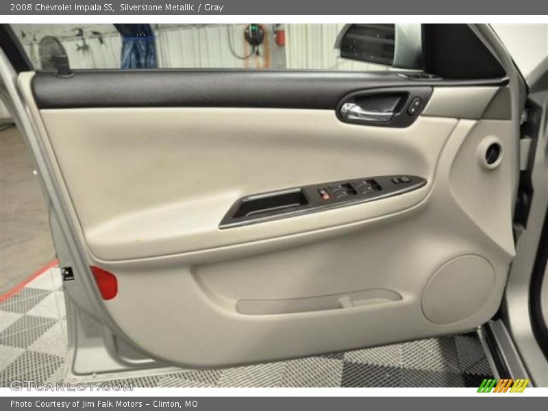 Silverstone Metallic / Gray 2008 Chevrolet Impala SS