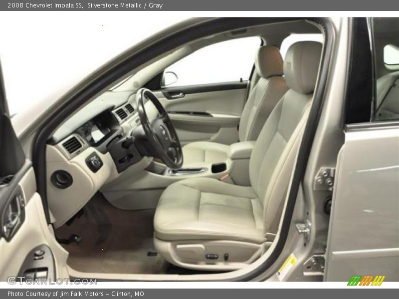 Silverstone Metallic / Gray 2008 Chevrolet Impala SS