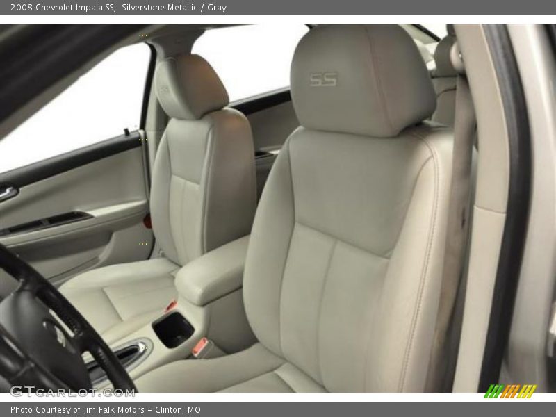 Silverstone Metallic / Gray 2008 Chevrolet Impala SS