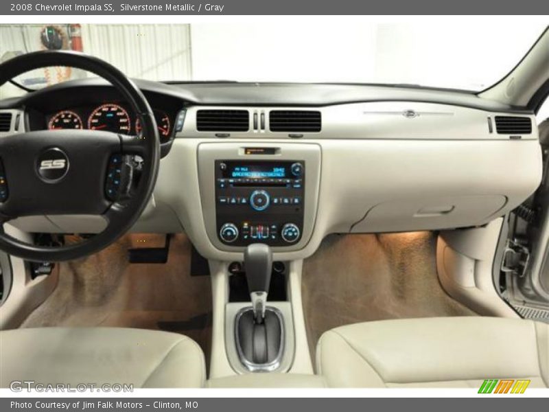 Silverstone Metallic / Gray 2008 Chevrolet Impala SS