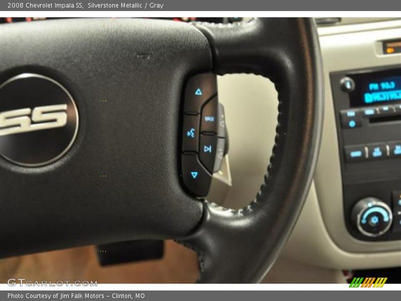 Silverstone Metallic / Gray 2008 Chevrolet Impala SS