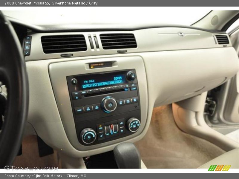 Silverstone Metallic / Gray 2008 Chevrolet Impala SS