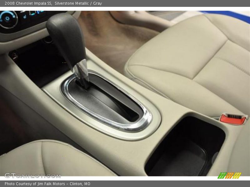 Silverstone Metallic / Gray 2008 Chevrolet Impala SS