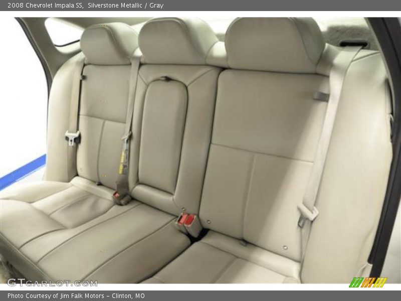 Silverstone Metallic / Gray 2008 Chevrolet Impala SS
