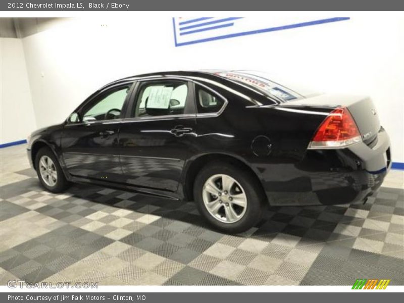Black / Ebony 2012 Chevrolet Impala LS