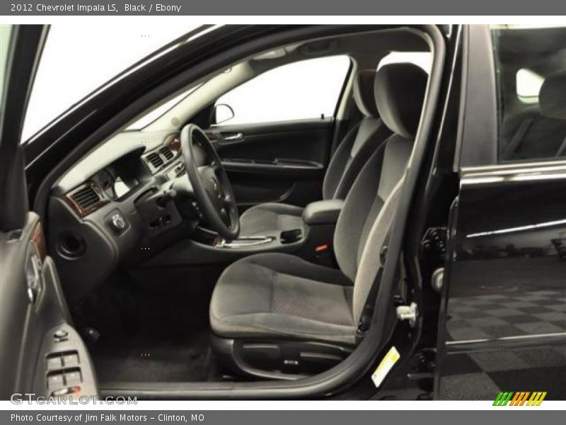 Black / Ebony 2012 Chevrolet Impala LS