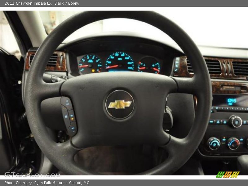 Black / Ebony 2012 Chevrolet Impala LS