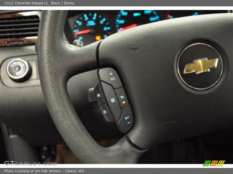 Black / Ebony 2012 Chevrolet Impala LS