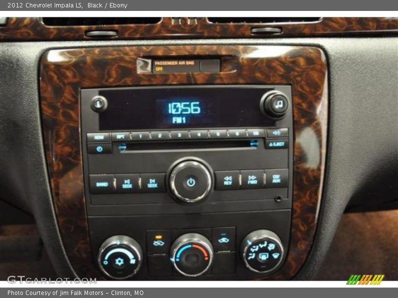 Black / Ebony 2012 Chevrolet Impala LS