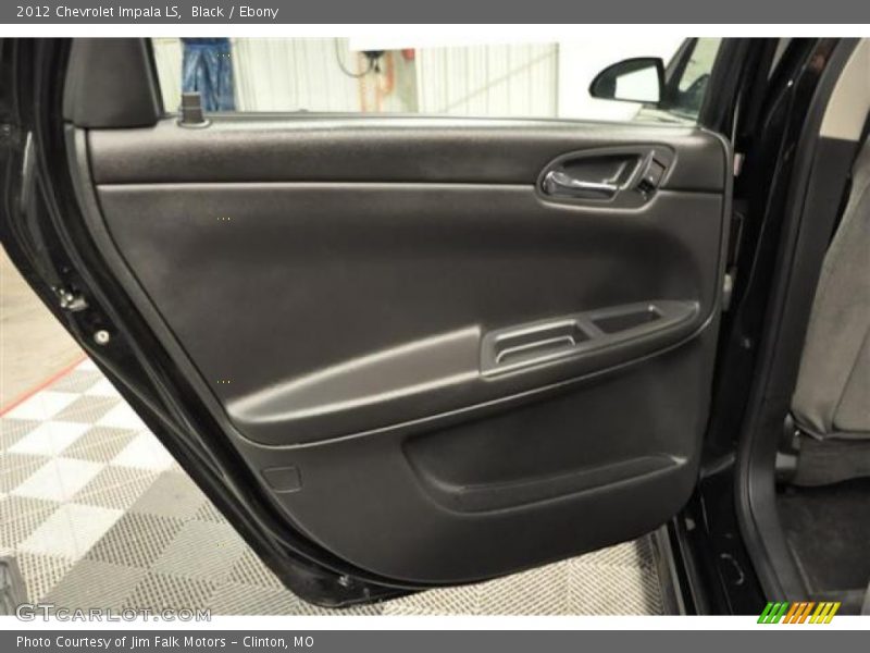 Black / Ebony 2012 Chevrolet Impala LS