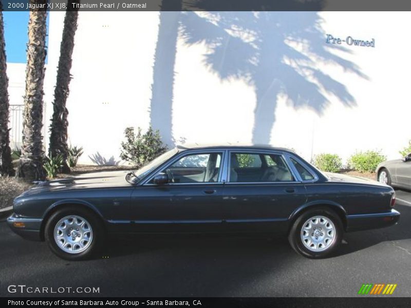 Titanium Pearl / Oatmeal 2000 Jaguar XJ XJ8