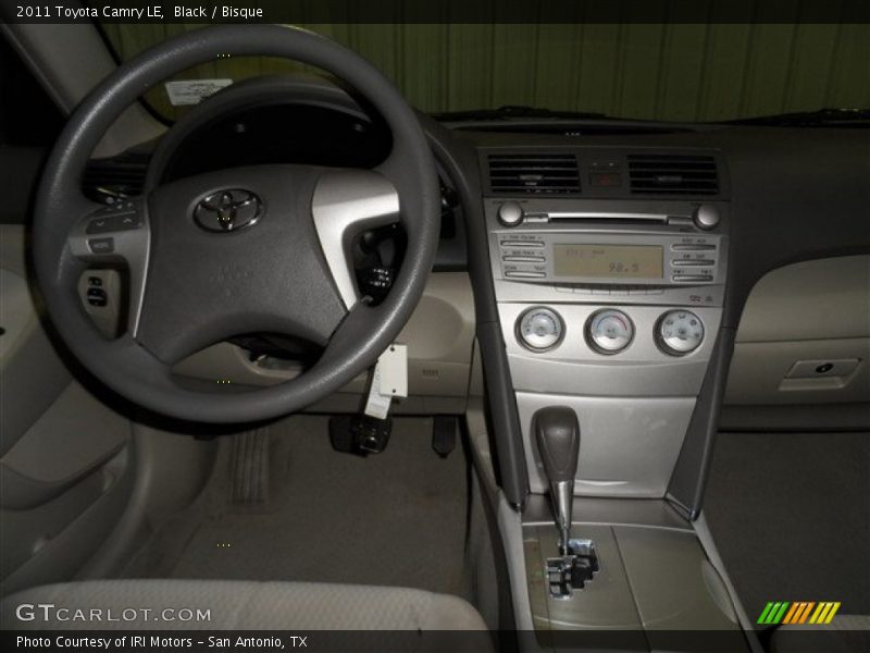 Black / Bisque 2011 Toyota Camry LE