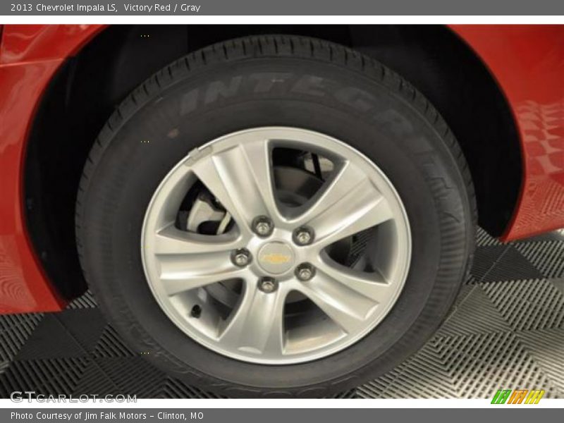 Victory Red / Gray 2013 Chevrolet Impala LS