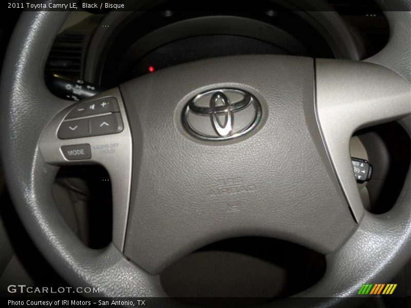 Black / Bisque 2011 Toyota Camry LE