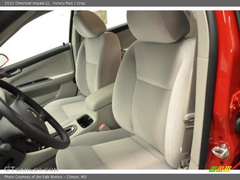 Victory Red / Gray 2013 Chevrolet Impala LS