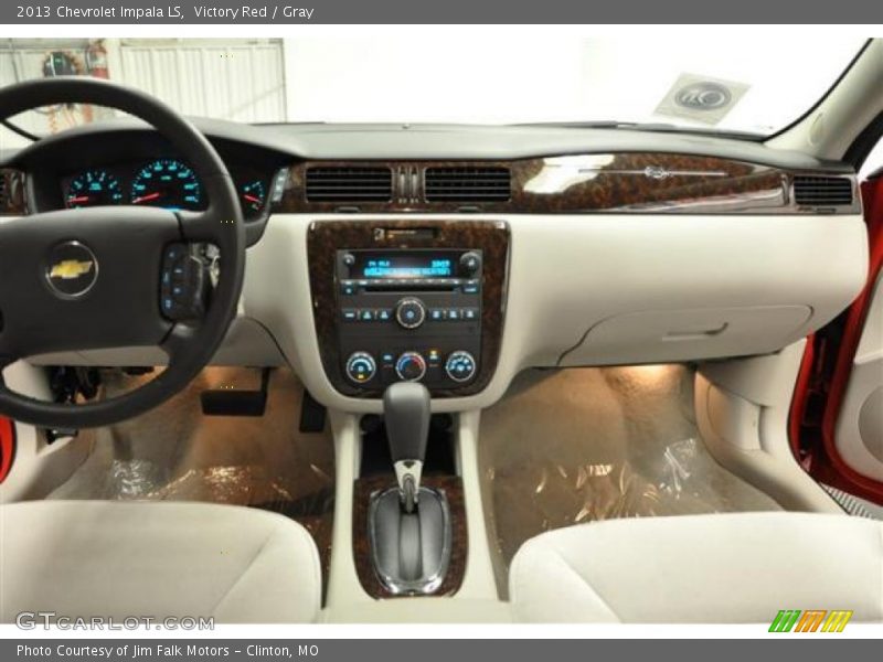 Victory Red / Gray 2013 Chevrolet Impala LS