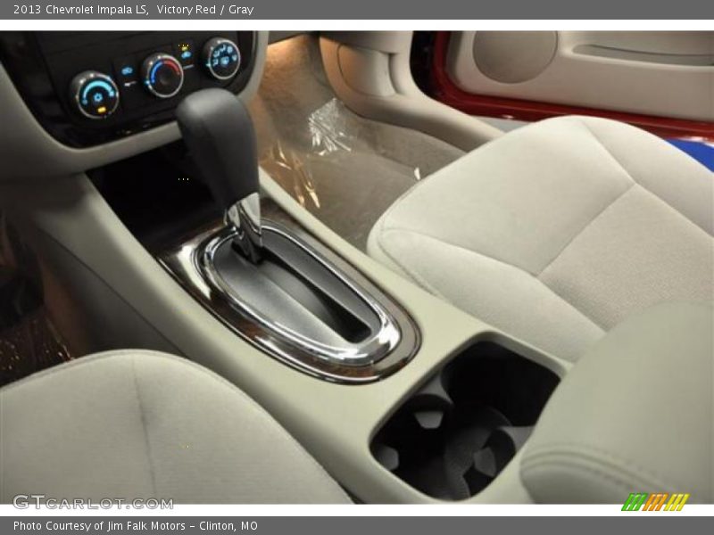 Victory Red / Gray 2013 Chevrolet Impala LS