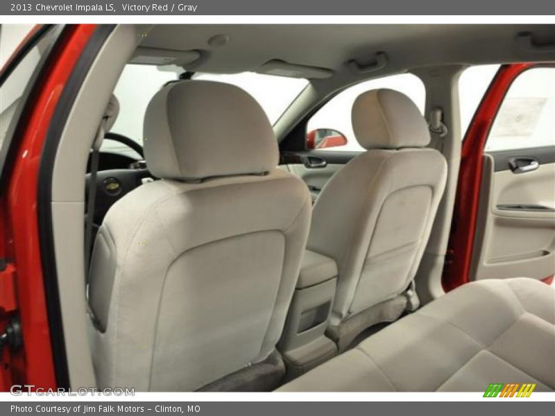 Victory Red / Gray 2013 Chevrolet Impala LS