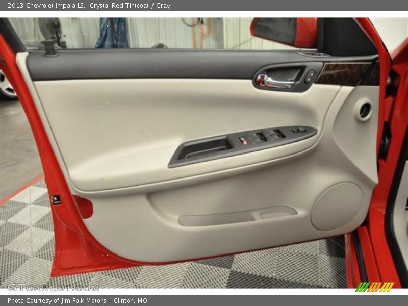 Crystal Red Tintcoat / Gray 2013 Chevrolet Impala LS
